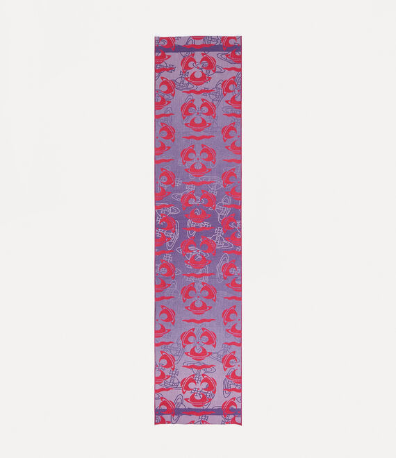 Vivienne Westwood 35x190 Parade Orb Scarf in VIOLET